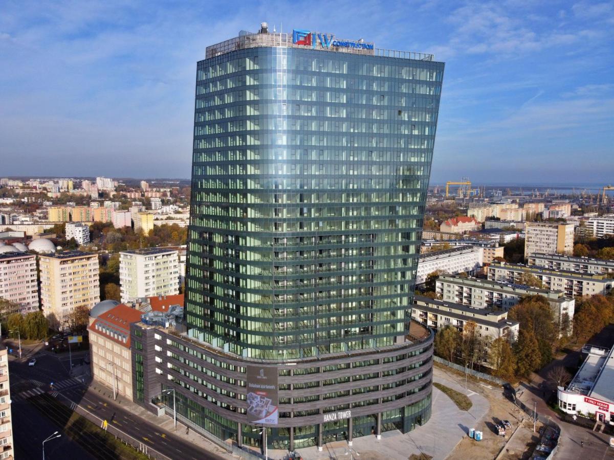 Hanza Tower - Luxurious 60m2 - 15th Floor View Apartment Szczecin